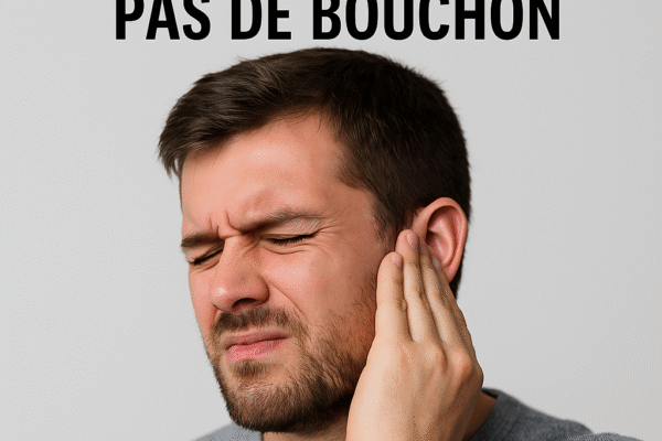 Sensation oreille bouchée mais pas de bouchon